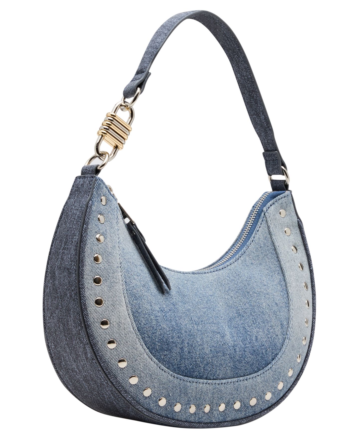 Женская сумка Steve Madden Bliamm Medium Shoulder, цвет: Джинсовый — фото 2