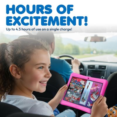 10" Kids Tablet with Epic! & Lingokids, 32GB Educational Android Tablet with Parental Controls & Kid-Proof Case