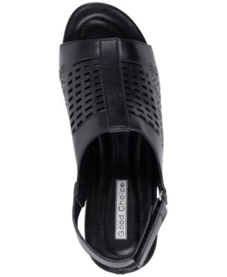 Women's Mahina Perforated Wedge Sandals