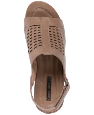 Women's Mahina Perforated Wedge Sandals