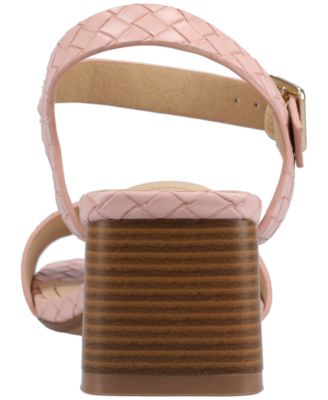 Women's Shaina Woven Block Heel Dress Sandals