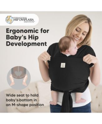 D-Lite Baby Wrap Carrier, Adjustable Baby Carrier, Baby Sling, Newborn, Infant, Toddler 7-44lbs