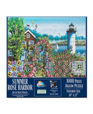 Summer Rose Harbor 1000 piece Jigsaw Puzzle for Adults