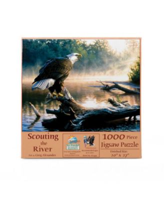 Scouting the River 1000 piece Jigsaw Puzzle for Adults