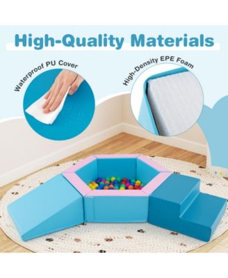 3 Piece Baby Foam Climbing Set with 100 Ocean Balls