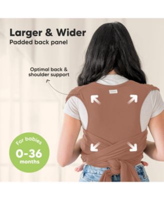 D-Lite Baby Wrap Carrier, Adjustable Baby Carrier, Baby Sling, Newborn, Infant, Toddler 7-44lbs