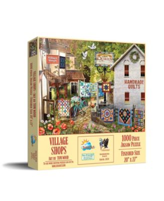 SunsOut Village Shops 1000 piece Jigsaw Puzzle for Adults - Macy's