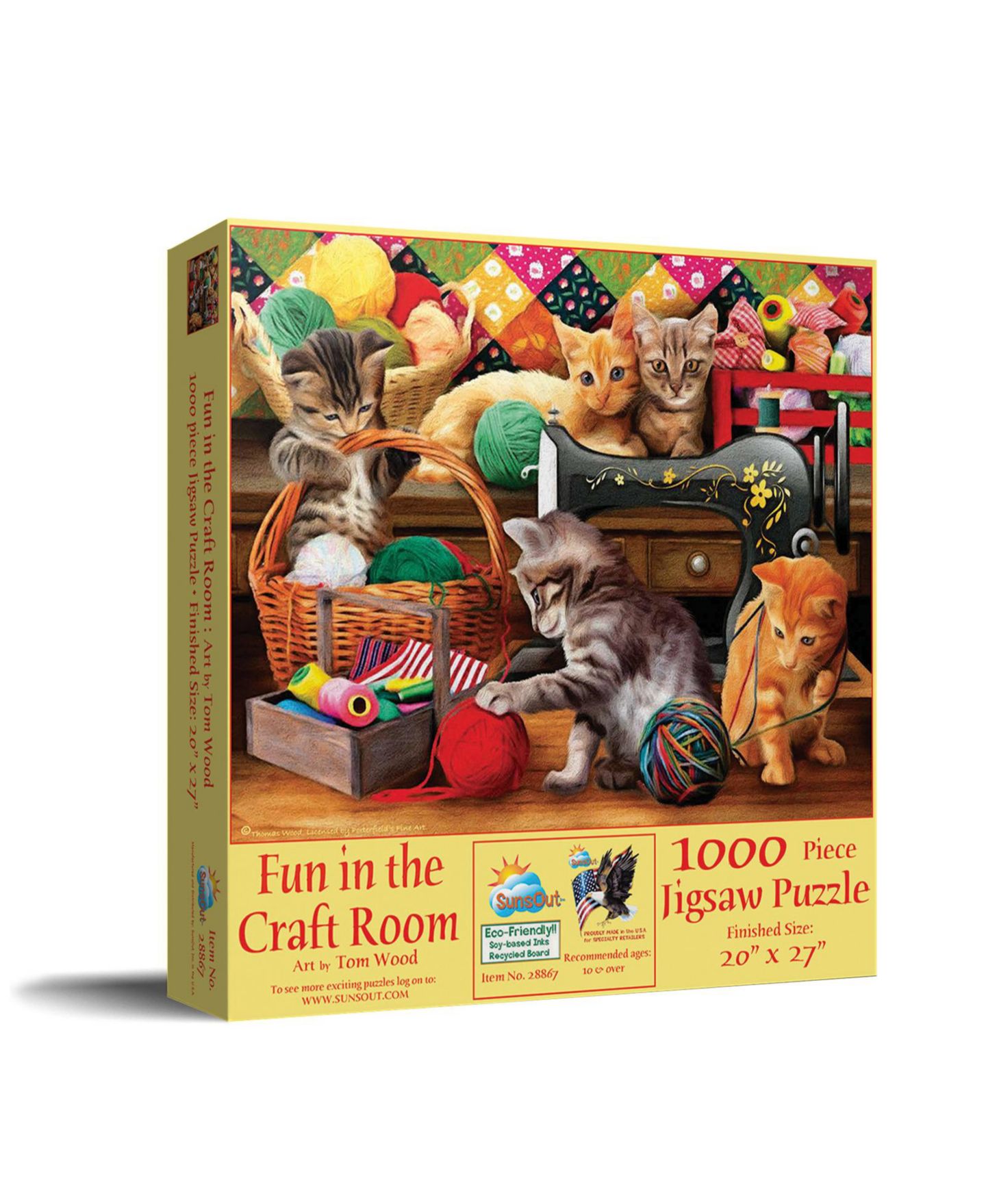 Пазл SunsOut Fun in the Craft Room 1000 piece Jigsaw Puzzle for Adults — фото 1