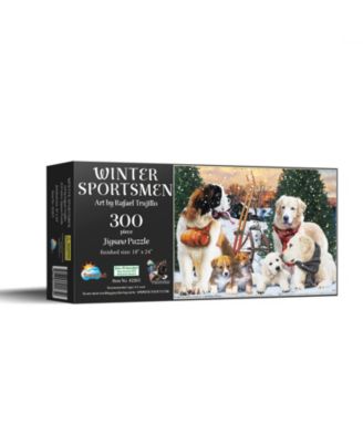 Winter Sportsmen 300 piece Jigsaw Puzzle for Adults