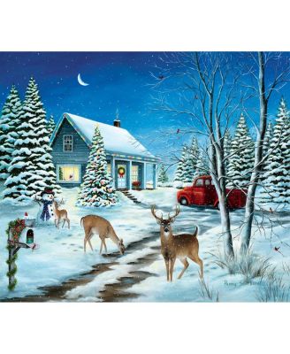 Unexpected Christmas Guests 550 piece Jigsaw Puzzle for Adults Christmas