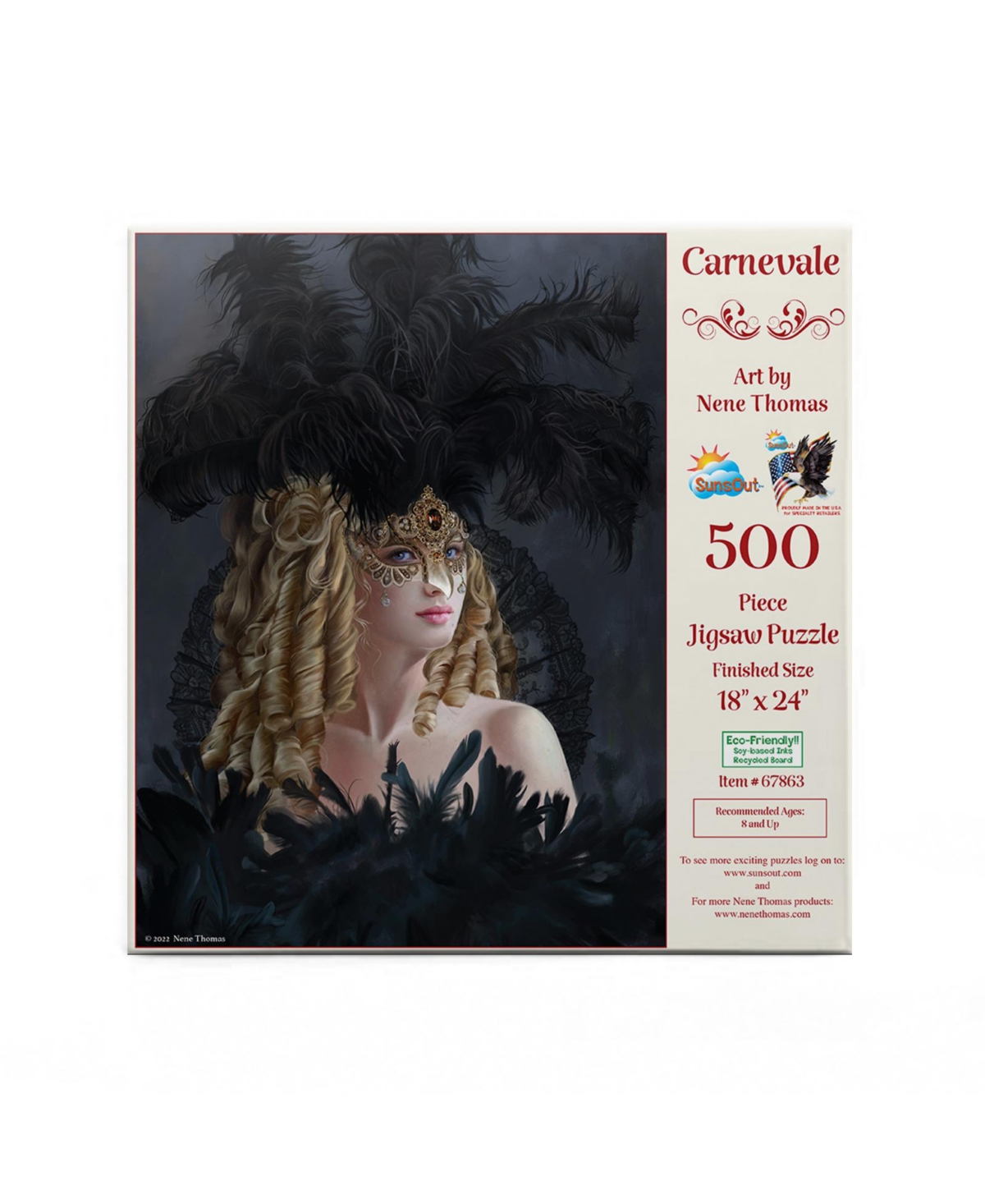 SunsOut Carnevale 500 piece Jigsaw Puzzle for Adults