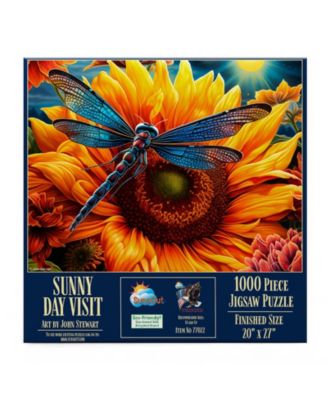 Sunny Day Visit 1000 piece Jigsaw Puzzle for Adults