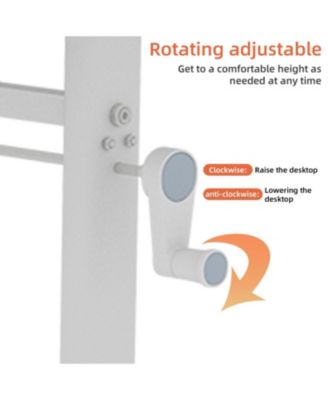 Adjustable Height Study Desk - Kids & Adults, Compact Design