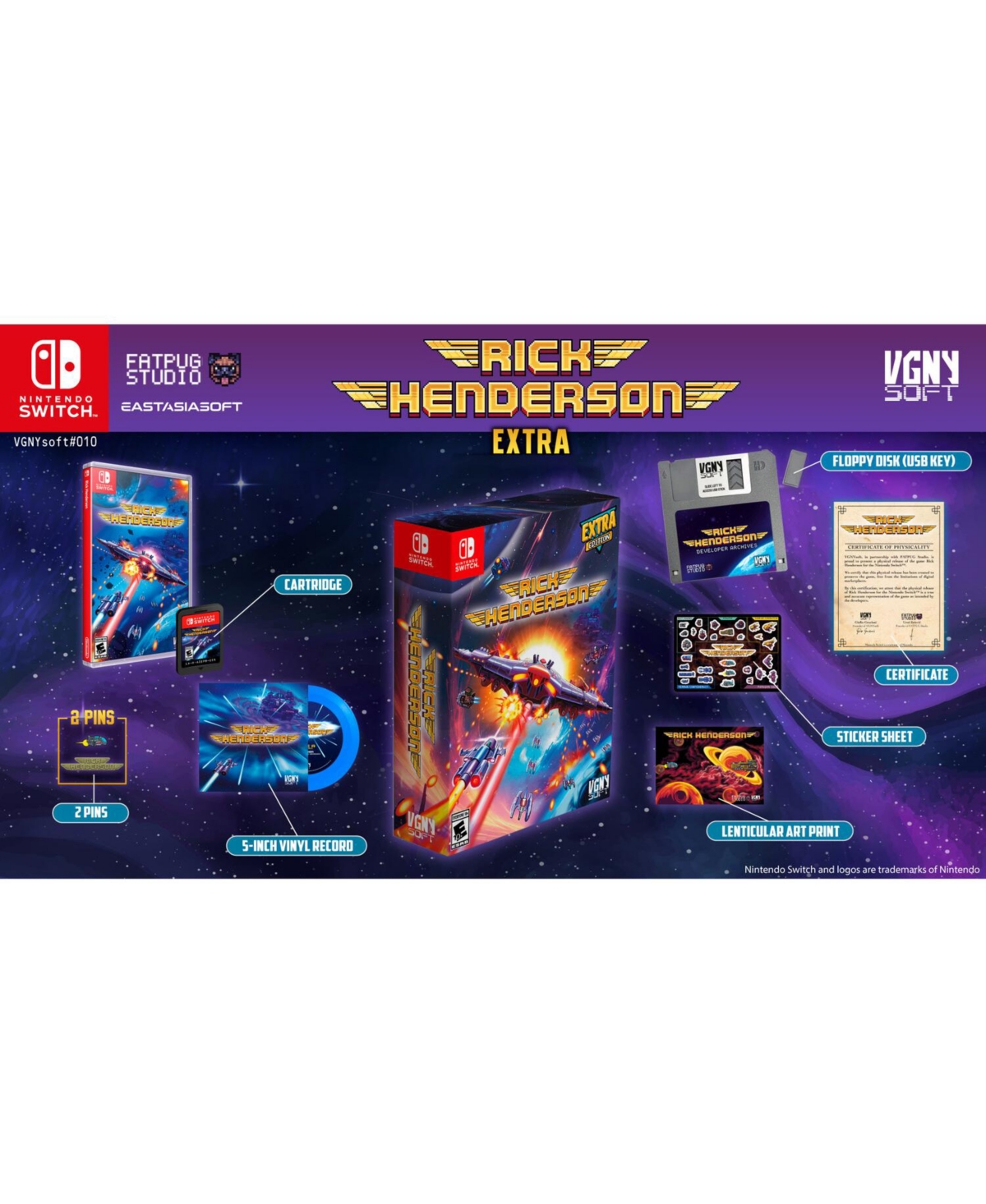 Rick Henderson Extra Edition for Nintendo Switch