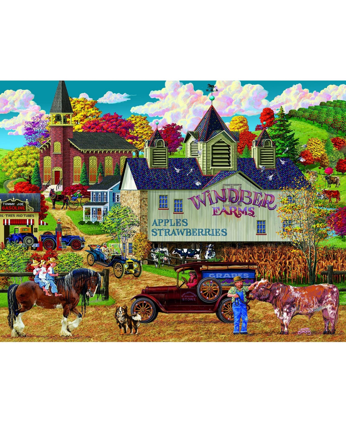 SunsOut Windber Farms 300 piece Jigsaw Puzzle for Adults