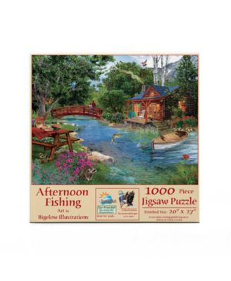 Afternoon fishing 1000 piece Jigsaw Puzzle for Adults