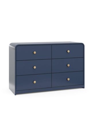 Santos 6 Drawer Dresser - Midnight Blue