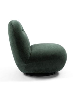 Luxury Velvet Swivel Accent Chair (2PCS)