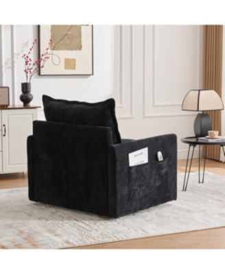 Swivel Barrel Accent Chair