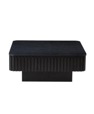 Streamdale Modern Lift Top Coffee Table with Hidden Storage - Black