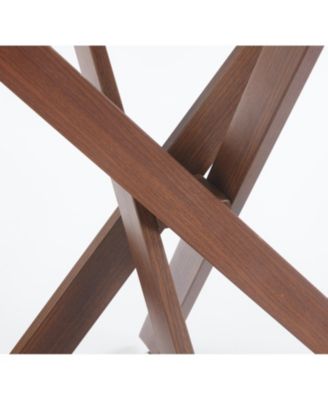 Modern Glass Top Dining Table