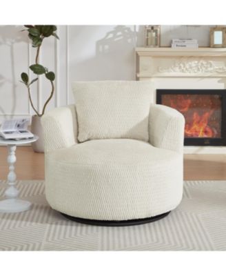 360 Swivel Accent Chair - Modern Comfort for Home & Office