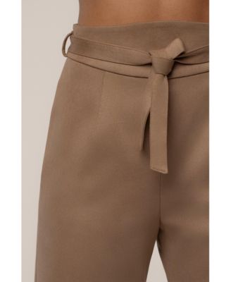 Women's Heidi Belted Suede Pant