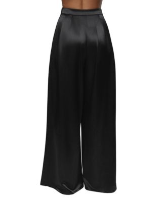 Women's Satin Bliss Pleated Pant