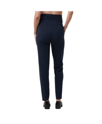 Maternity Ripe Alexa Classic Pants Navy
