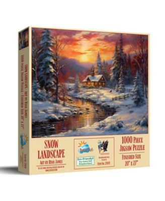 Snow Landscape 1000 piece Jigsaw Puzzle for Adults