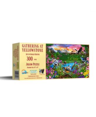 Gathering at Yellowstone 300 piece Jigsaw Puzzle for Adults