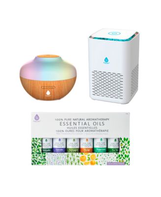 Ultimate Wellness Bundle: Air Purifier, Diffuser & Essential Oils Set