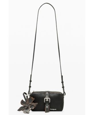 Women's Crossbody wallet floral appliques