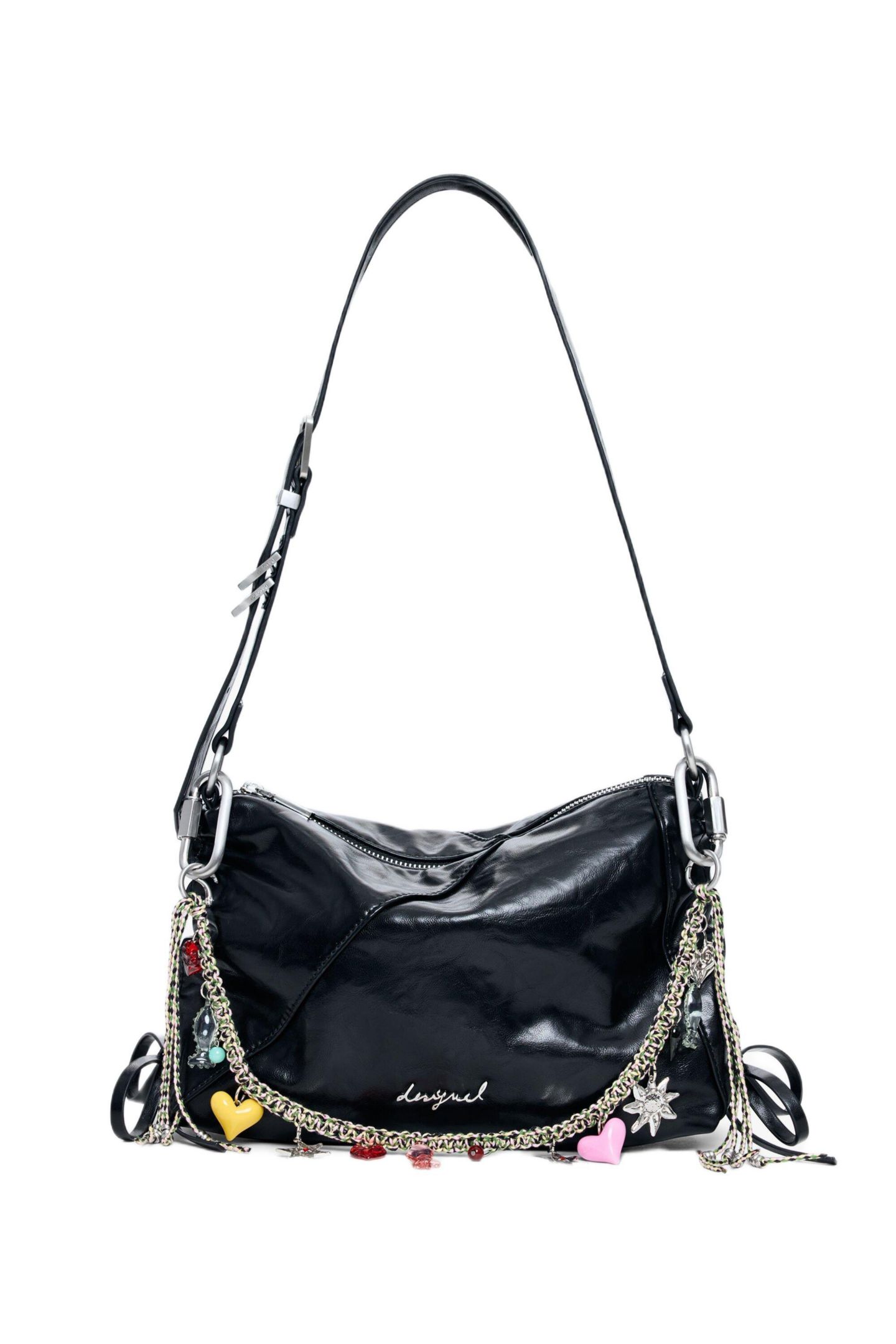 Женская сумка Desigual Leather-Effect, цвет: Чёрный — фото 1