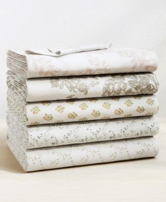 Linery & Co Ultra-Soft Turkish Cotton Flannel Winter Floral Print Sheet Set