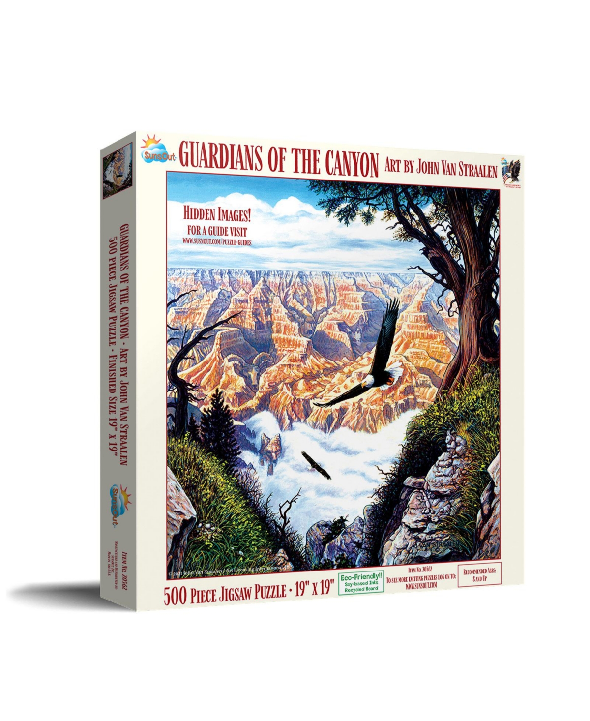 SunsOut Guardians of the Canyon 500 piece Jigsaw Puzzle for Adults