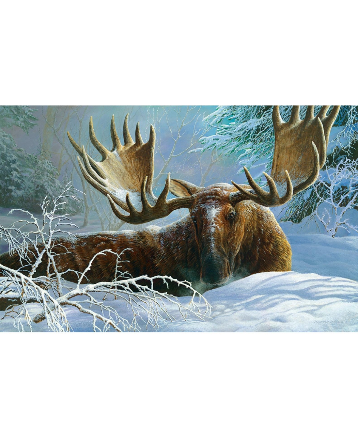 SunsOut Winter Blanket 550 piece Jigsaw Puzzle for Adults
