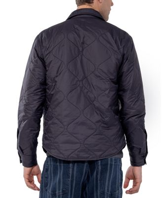 Men's Quilted Shirt Jacket
