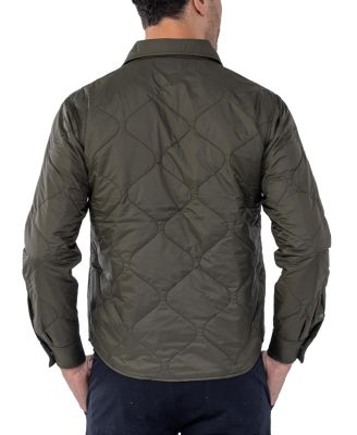 Men's Quilted Shirt Jacket