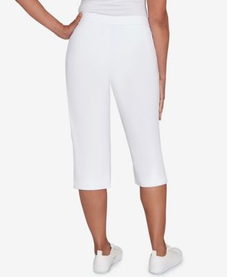 Petite Classic Allure Super Stretch Pull-On Clam Digger