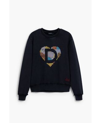 Women's Sweatshirt Logo Beads