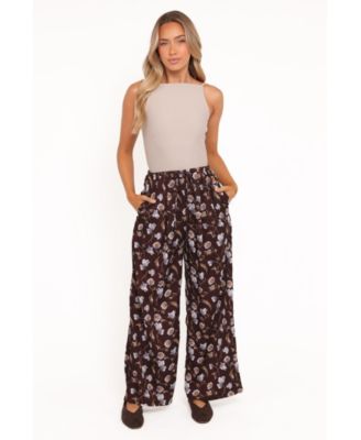 Women's Calantha Wide Leg Pants - Fall Floral