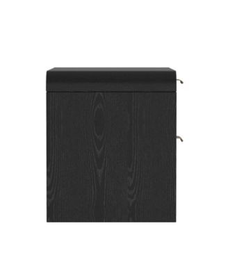 Grace 28" Wood 2-Drawer Nightstand