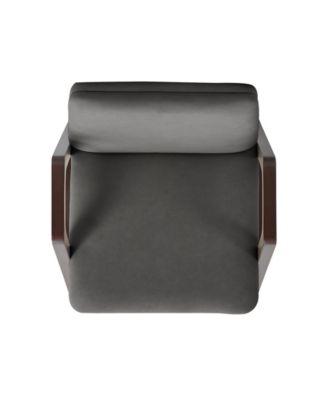 Stella Velvet Upholstered 23" Beech Wood Dining Armchair