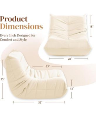 Luxury Accent Sofa Chair Button-Tufted Detail Microfiber Comfy Chair for Living Room Bedroom