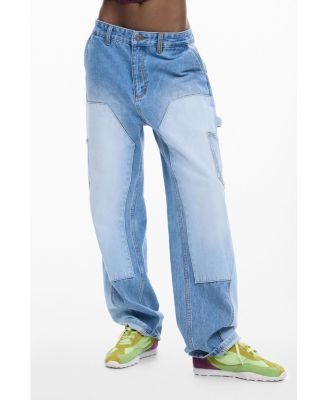 Men's Patch denim trousers