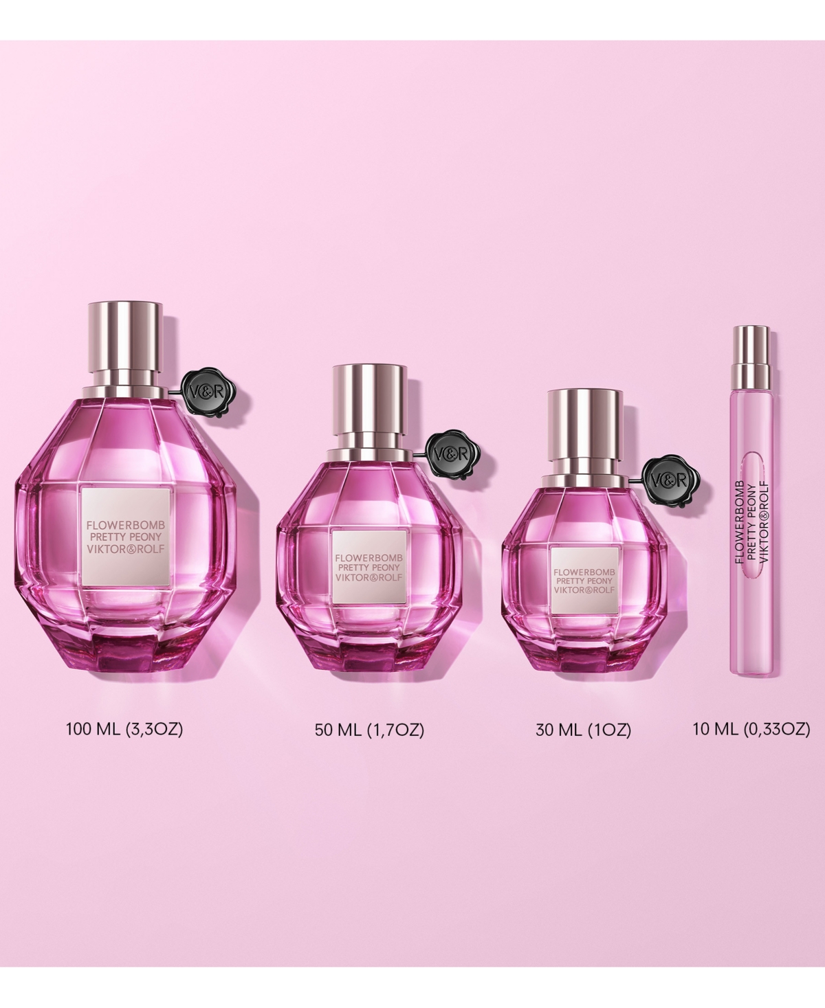 Viktor & Rolf Flowerbomb Pretty Peony Eau De Parfum, 0.33 oz.