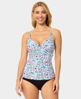 Women's Gemini Underwire V-Neck Tankini Top