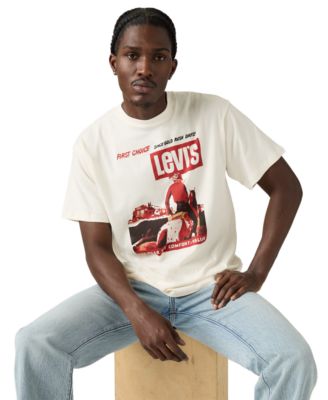 Men's Graphic Vintage Relaxed-Fit T-Shirt