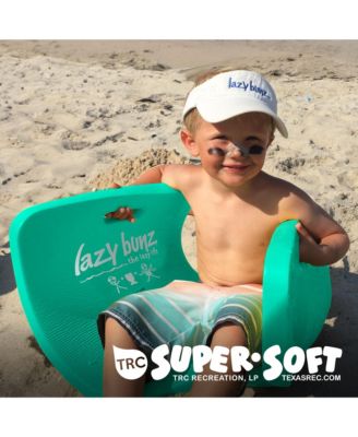 Lazy Bunz Foam Saddle Swimming Lounger Pool Float, Mint Green